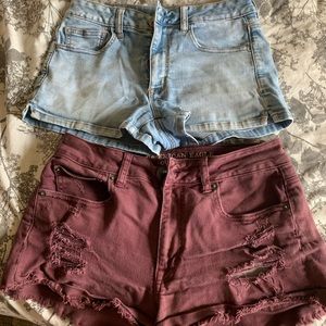 American eagle Jean Shorts Size 6